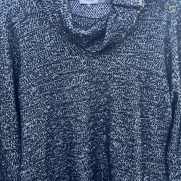 Calvin Klein cowl neck sweater, gently used preloved, size XL - Picture 2 of 6